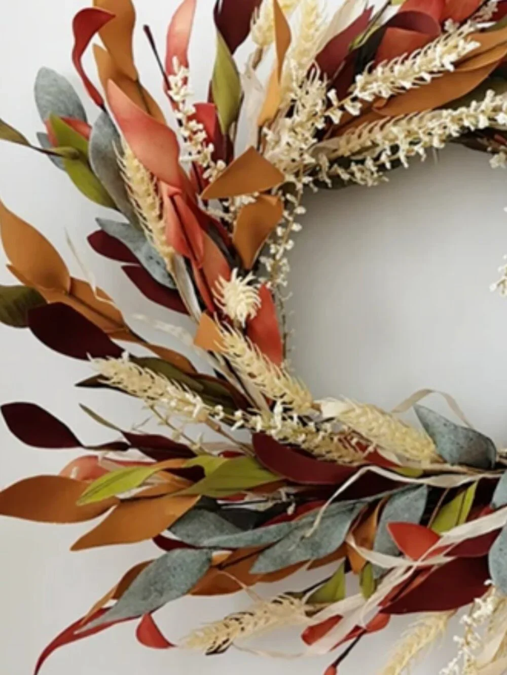 NWT Multi Color Fall Wreath